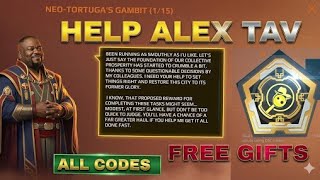 Help Alex Tav - All Codes And Tricks War Robots Wr