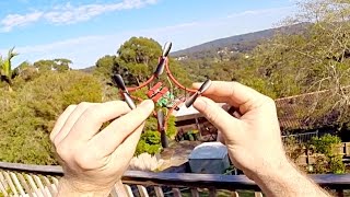 Flip'o'Copter on steroids - a.k.a. 6mm Dream-Catcher (85mm diagonal wingspan)