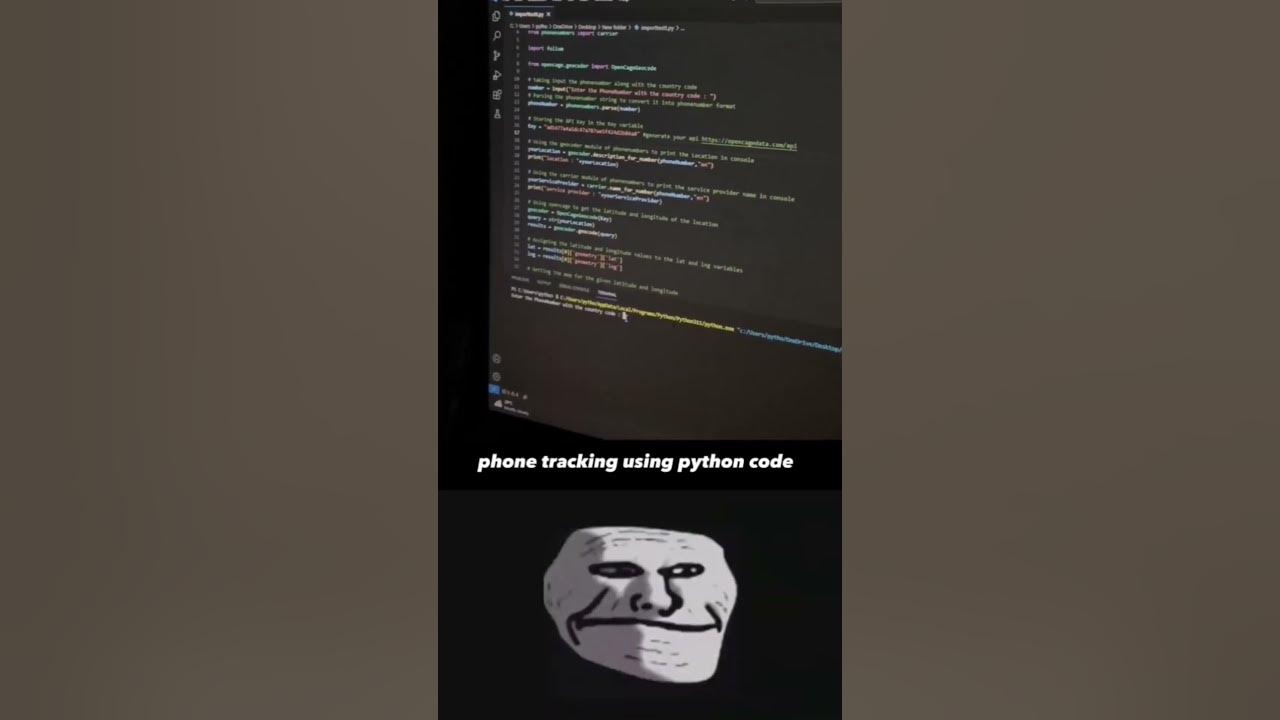 Coding help phone tracking using python how to track phones using