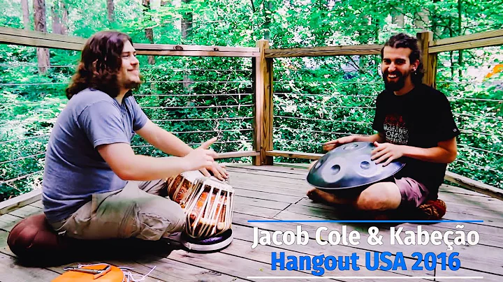 Kabeo & Jacob Cole - Incredible Handpan & Tabla Duet - Hangout USA 2016