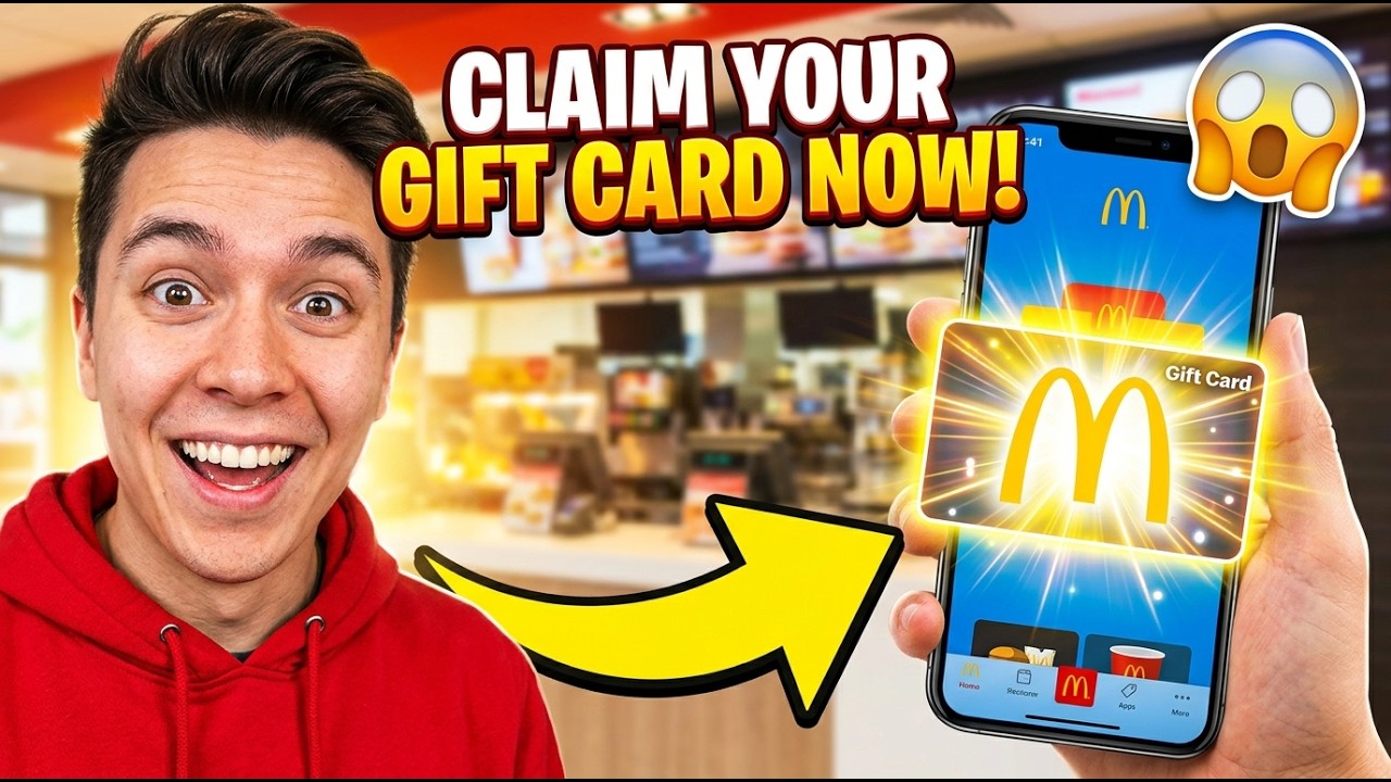 How To Add Mcdonalds Gift Card On App - YouTube