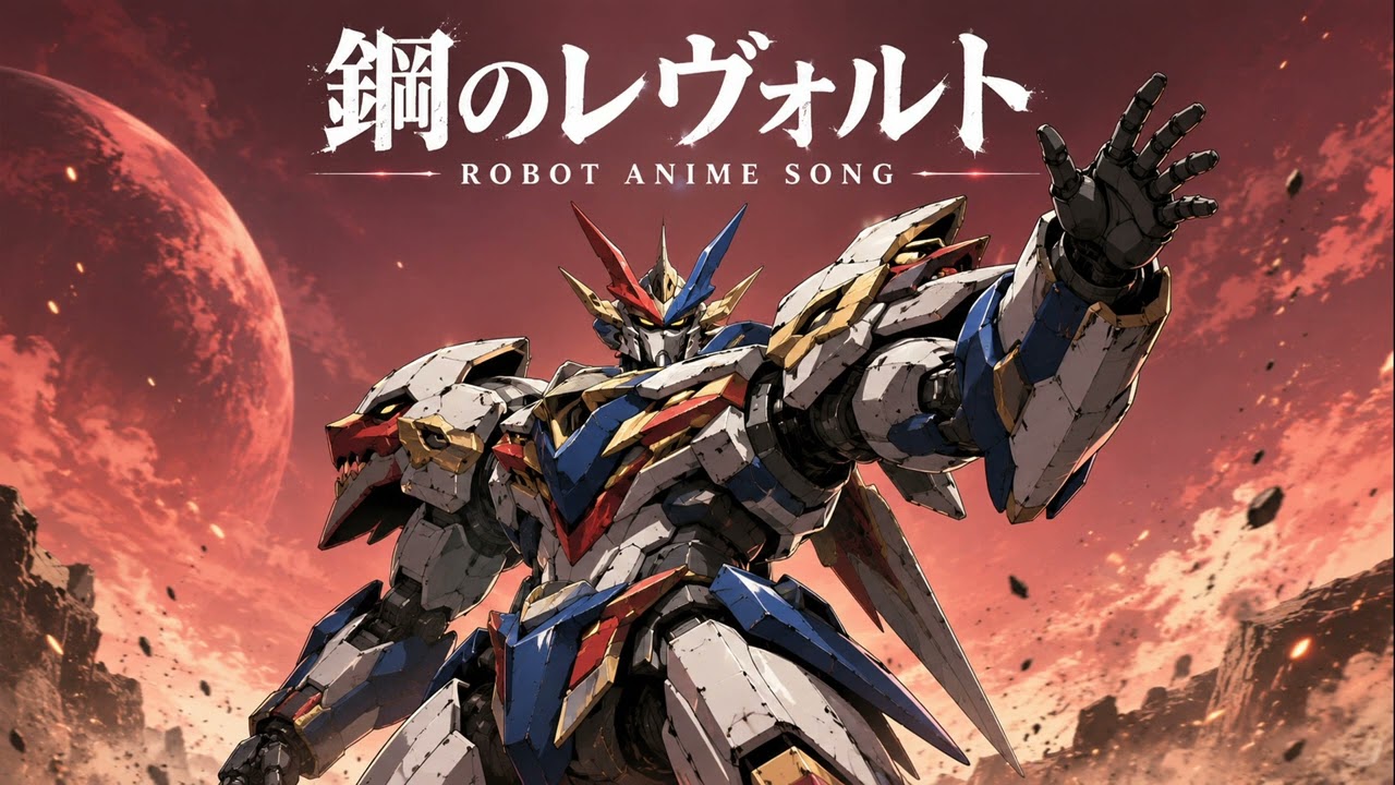 鋼のレヴォルト | ロボットアニメ風 Robot Anime Mecha Opening