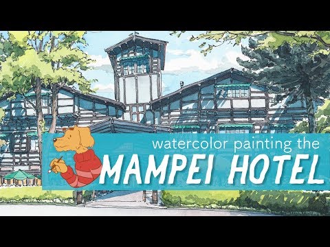 Painting the Mampei Hotel