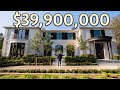 What 39900000 gets you in beverly hills  mansion tour