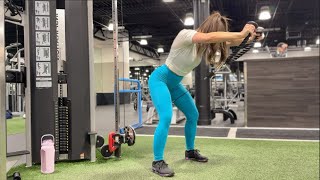 Cable Rope Front Raise