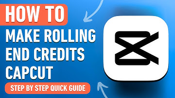 How To Make Rolling End Credits In CapCut Super Fast!