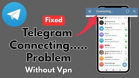 How To Fix Telegram Connecting Problem 2025 | Fixed Problem Without VPN |Step By Step Guide