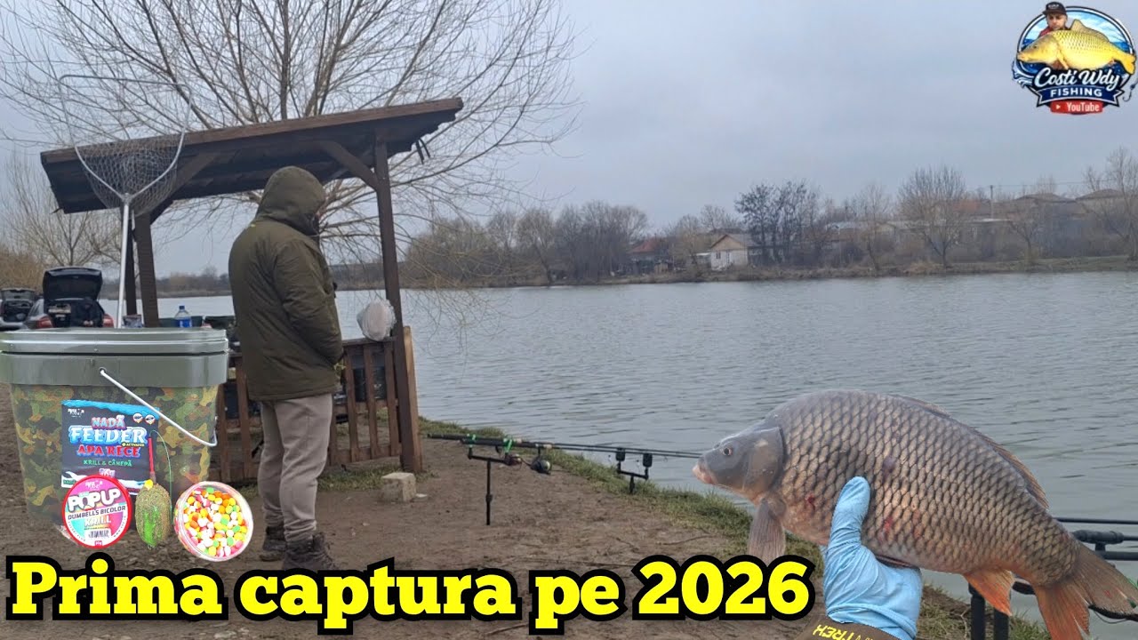 Pescuit la CRAP - prima partida pe 2026
