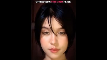 crazy face zoom filter😲☠️ #filters #filter #shorts #trollface #skulledit #edit #aveeplayr