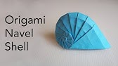 Origami Instructions Navel Shell Tomoko Fuse Youtube