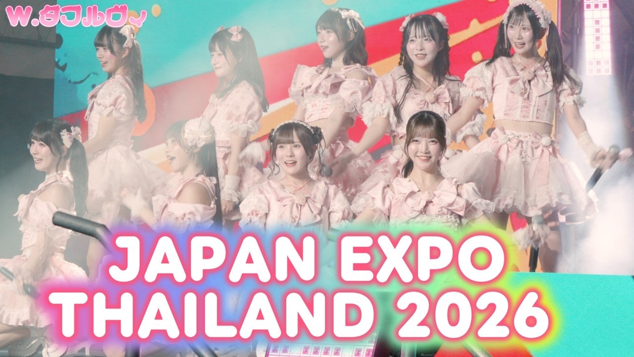 #JAPAN EXPO THAILAND 2026 　W. ダブルヴィー　ライブダイジェストKAZE ＆TAIYO STAGE