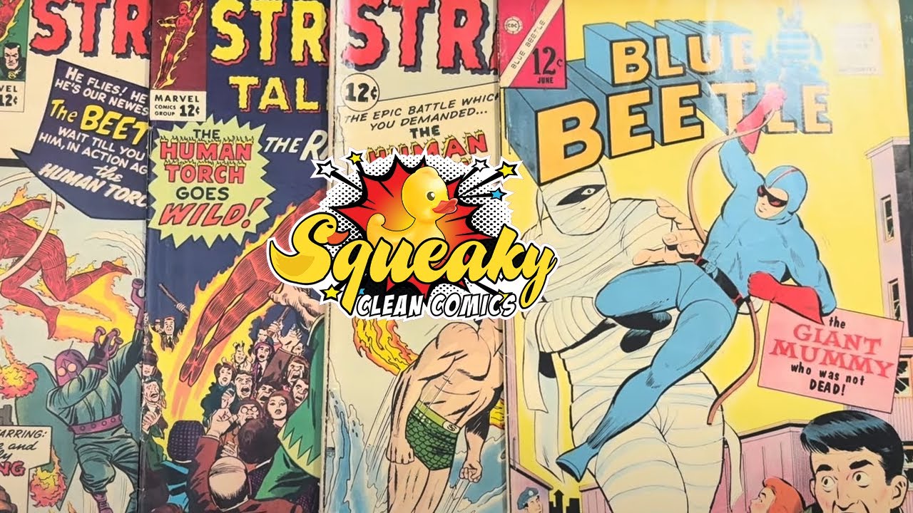 Cleaning some beautiful Silver age comics. Elsi-Con Update as well