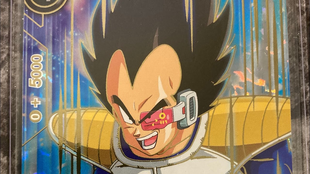 DBZ Pack Rips: Perfect Combination (Vegeta, Saiyan Strength BT23-060 SPR)   