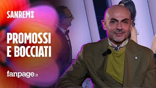 Le pagelle di Enzo Miccio sui look di Sanremo 2026: bocciati Fedez e Can Yaman, promossa Laura Pausi