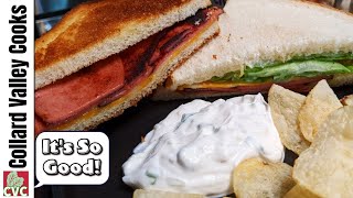 Homemade Sour Cream &amp; Onion Dip - Fried Bologna Sandwiches - Free Recipe Downloads