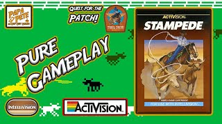 Celebrity Stampede - Activision Quest for the Patch! - Intellivision 125 - Papa Pete's Pure Gameplay Net Worth