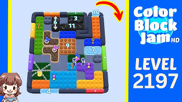Color Block Jam Level 1288 (2197) Solution Walkthrough