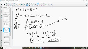 4.7 Solving with Complex Solutions
