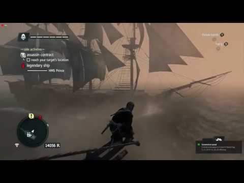 What happens if you Board the Legendary Ghost Ship in AC4 Black Flag and kill the crew?