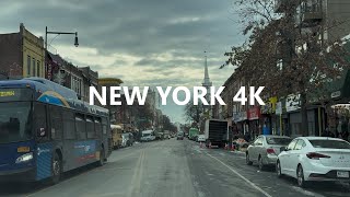 4K New York - Driving tour of Brooklyn ( Linden Blvd & Flatbush Avenue ) - Dec 17, 2025
