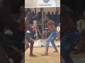 Near miss shorts dambe boxing