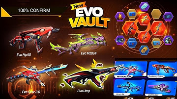 Next Evo Vault Event, Evo Gun Exchange 🥳🤯| Free Fire New Event| Ff New Event |New Event Free Fire