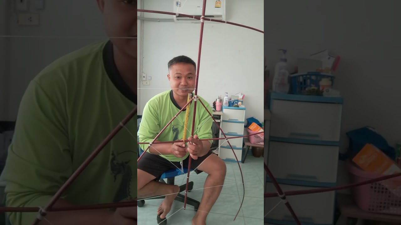 สัดส่วนว่าวจุฬา 150 เซน@แดงโรงสีเซียนว่าว