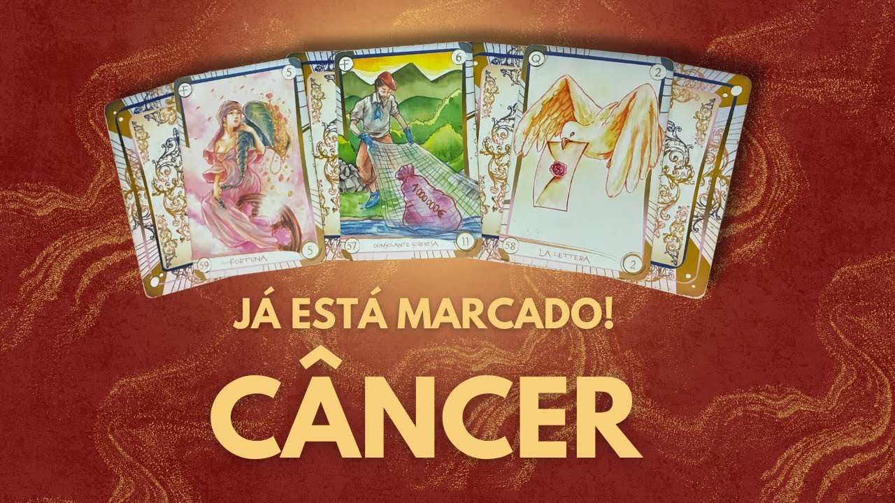 ♋ Câncer ✨ A Notícia que Você Espera Já Tem Dia e Hora Marcados