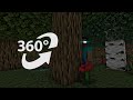 Vr minecraft herobrine 360 mineimator 4k animation