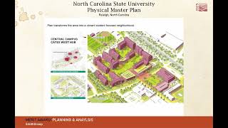North Carolina State University Physical Master Plan