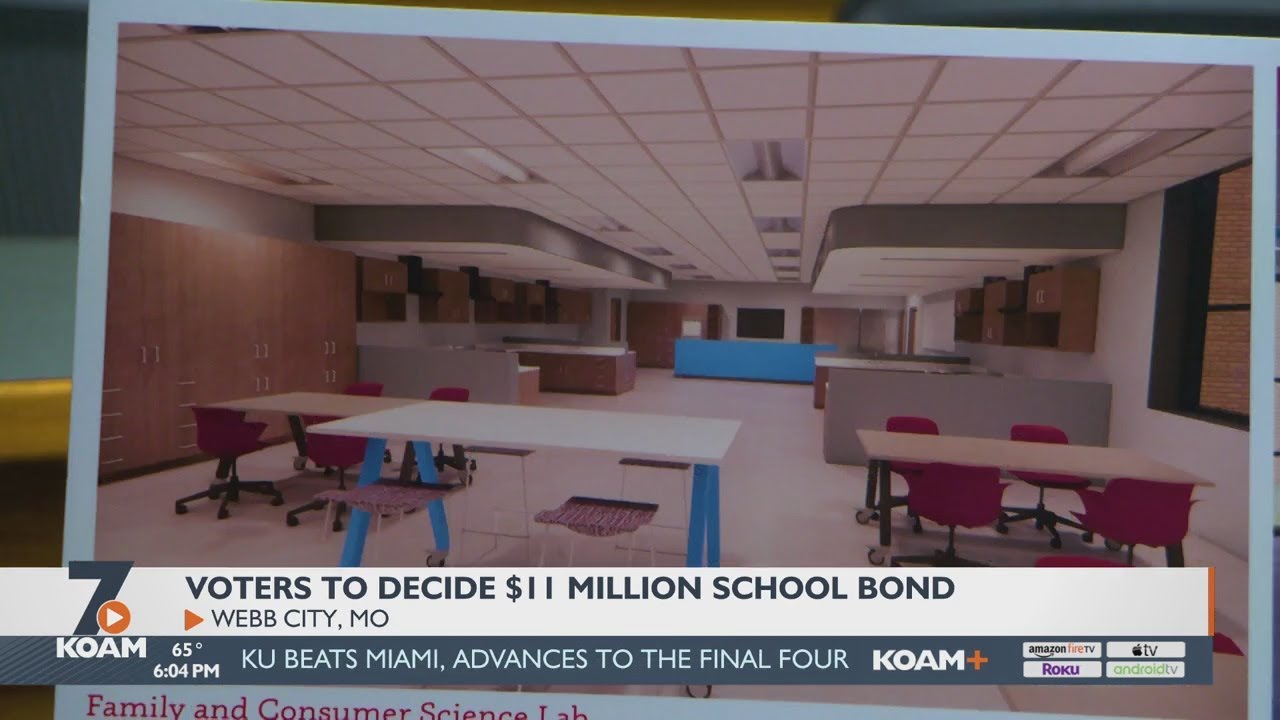 A b City school district is asking voters to approve an 11 million