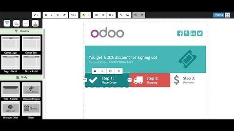 Odoo Software Herramienta Email Marketing. Openinnova