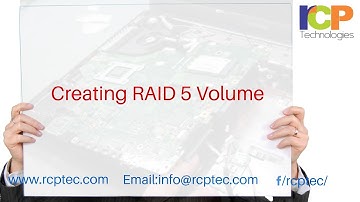 Creating RAID 5 Volume
