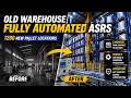 Old Printing Warehouse Upgraded to Fully Automated ASRS | 1280 New Pallet Locations