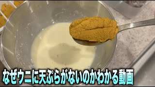 なぜウニに天ぷらがないのか一発でわかる動画 #shorts