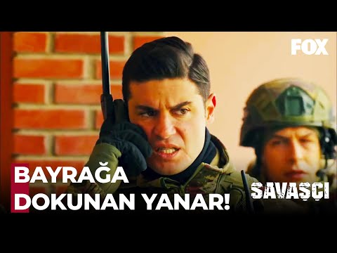 Kılıç Timi Türk Bayrağını İndirmeye Çalışanları İndirdi! - Savaşçı 34. Bölüm