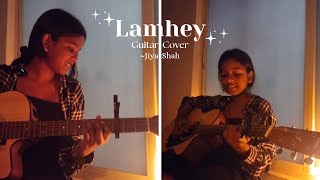 Lamhey(Anubha Bajaj)Guitar Cover By Me!!(Jiya Shah)🦋✨ ‎ #guitarcover #lamhey