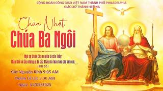 Trực Tuyến Thánh Lễ Chúa Nhật - Chúa Ba Ngôi