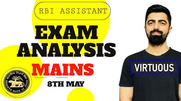 RBI ASSISTANT MAINS 2022 EXAM ANALYSIS || 8th May || Complete Review