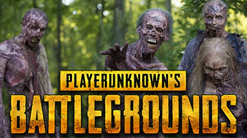 PUBG Custom Games Zombies Mode! High Fog Zombies Is SCARY!