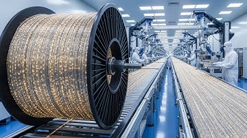 Inside a Modern Graphene Silk Factory From Nano Fibers to High-End Materials (Full Process)