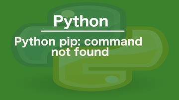 python pip: command not found
