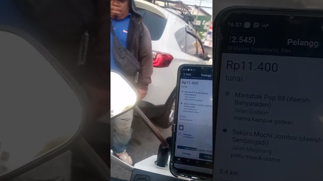 cara menerima dan menjalankan orderan bike di Maxim untuk driver pemula / tutorial driver maxim