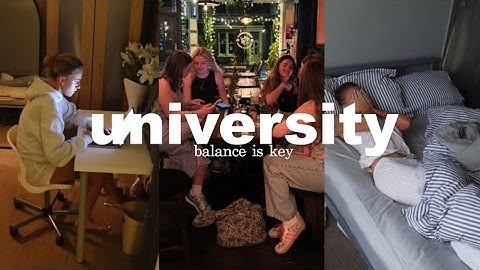 uni diaries | romanticising productive days.