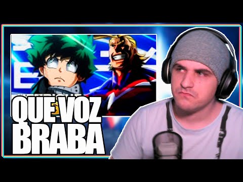React Rap do Midoriya e All Might - O HERÓI DENTRO DE MIM | Ft. @Tauz Oficial | Especial de 100K