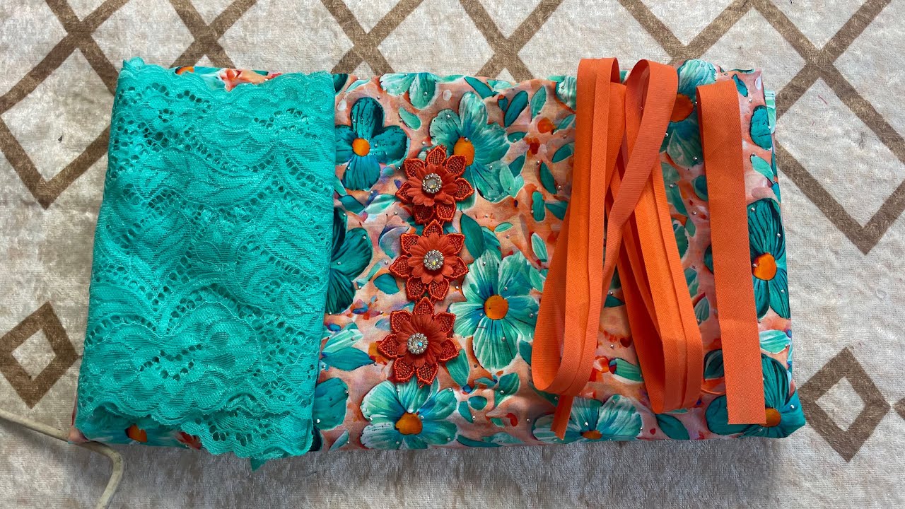 مودال صيفي هبااال💥😍قندورة بالدونتال😇مودال روووووعة😍طريقة تفصيل و خياطة 🪡✂️