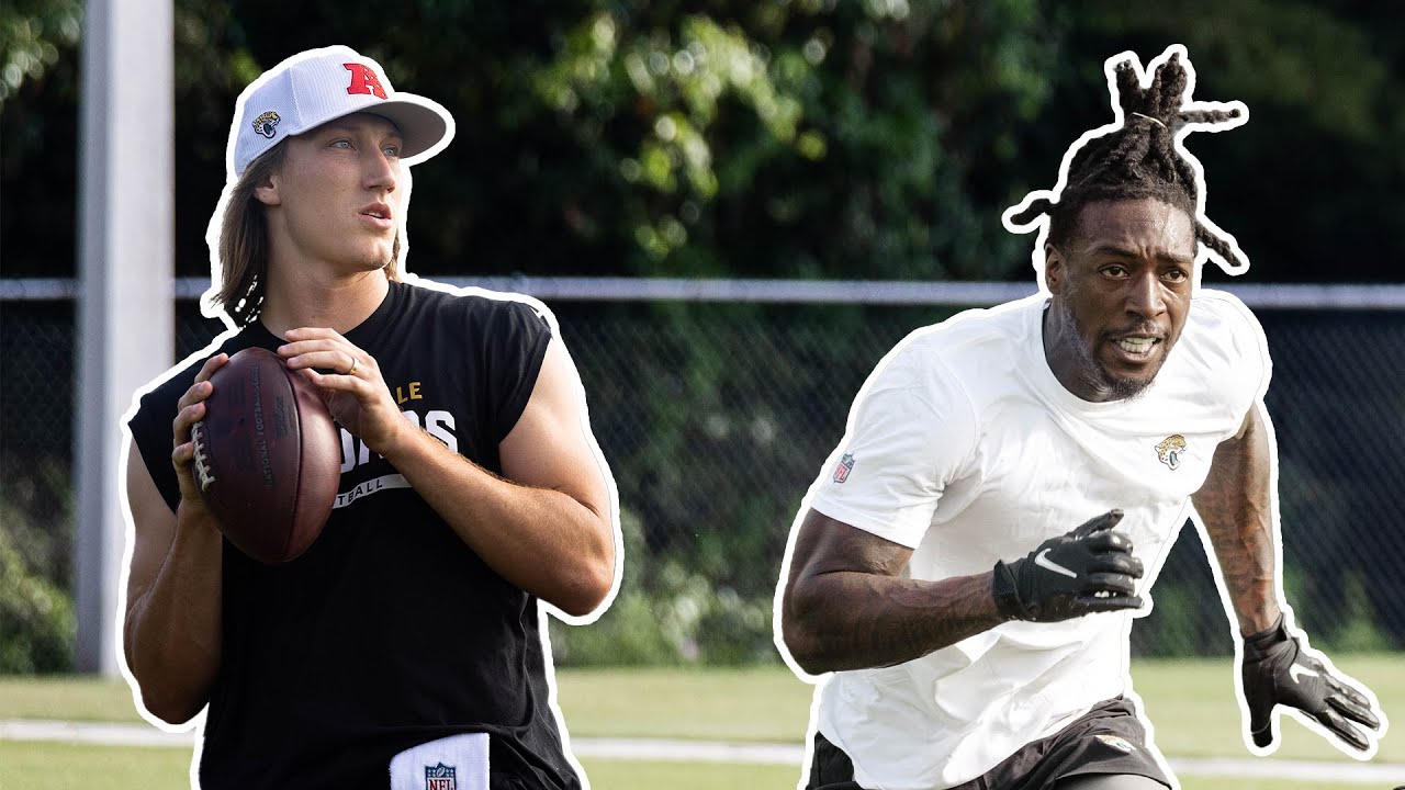 First Look at Trevor Lawrence, Calvin Ridley in Action 👀🔥 | Jacksonville Jaguars