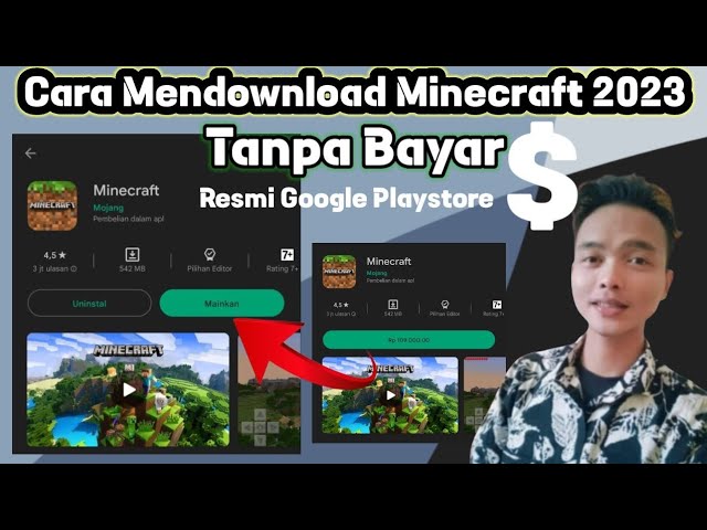 Minecraft Bisa Diunduh Gratis di PlayStore, Fakta atau Cuma Bug?