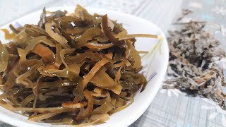 Как вкусно приготовить Сушеную Морскую Капусту? Ламинария