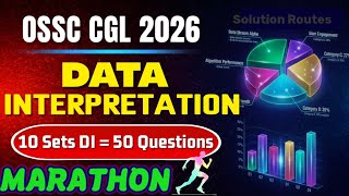 𝗗𝗮𝘁𝗮 𝗜𝗻𝘁𝗲𝗿𝗽𝗿𝗲𝘁𝗮𝘁𝗶𝗼𝗻 (𝗗𝗜) 𝗢𝗦𝗦𝗖 𝗖𝗚𝗟 𝗣𝗿𝗲𝗹𝗶𝗺𝘀 𝟮𝟬𝟮𝟲 || Maths Selected Questions || Solution Routes
